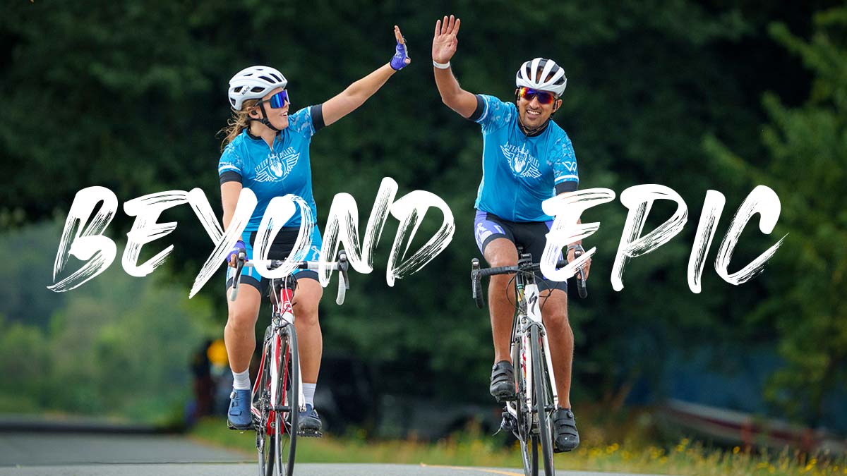 TourdeCureBC's tweet photo. Our rider community has raised more than $116 million to fuel world-leading research and innovation at @bccancer. This year we’re going further. What we will achieve together is #BeyondEpic. https://t.co/KRXaHkXy8S