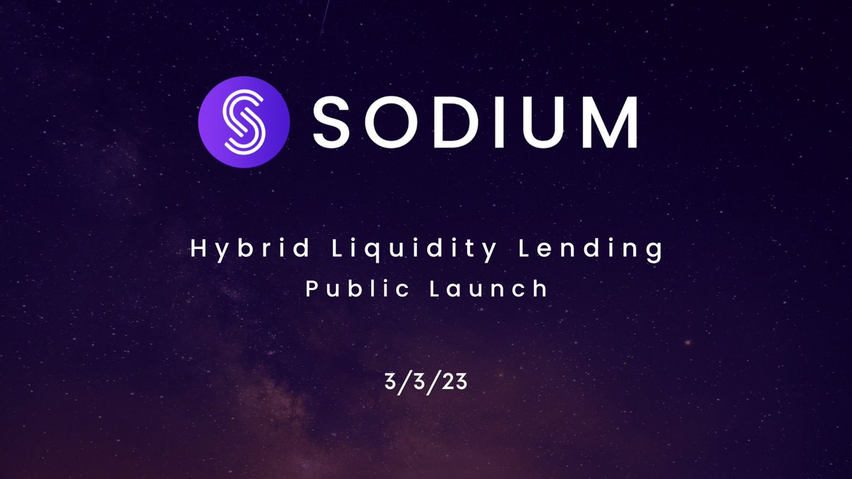 Sodium_fi's tweet photo. 🔓👀

@Sodium_fi, the first Hybrid Liquidity Lending Protocol for NFTs, is about to open the V2 design to the public.

(𝙿𝚎𝚎𝚛×𝚟𝚊𝚕𝚞𝚎+𝙿𝚘𝚘𝚕×𝚒𝚗𝚜𝚝𝚊𝚗𝚝)×𝚌𝚘𝚕𝚕𝚎𝚌𝚝𝚒𝚘𝚗_𝚊𝚐𝚗𝚘𝚜𝚝𝚒𝚌 = 𝚂𝙾𝙳𝙸𝚄𝙼

Ready for a new era in NFT lending?

1/8 https://t.co/glGl9Rzs2s