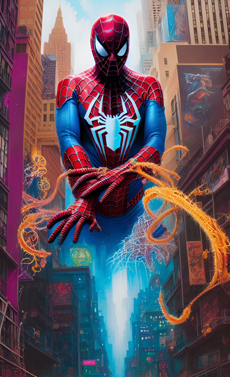 SpiderMan in the Multiverse of Madness

#ai #art #aiart #spiderman #marvel