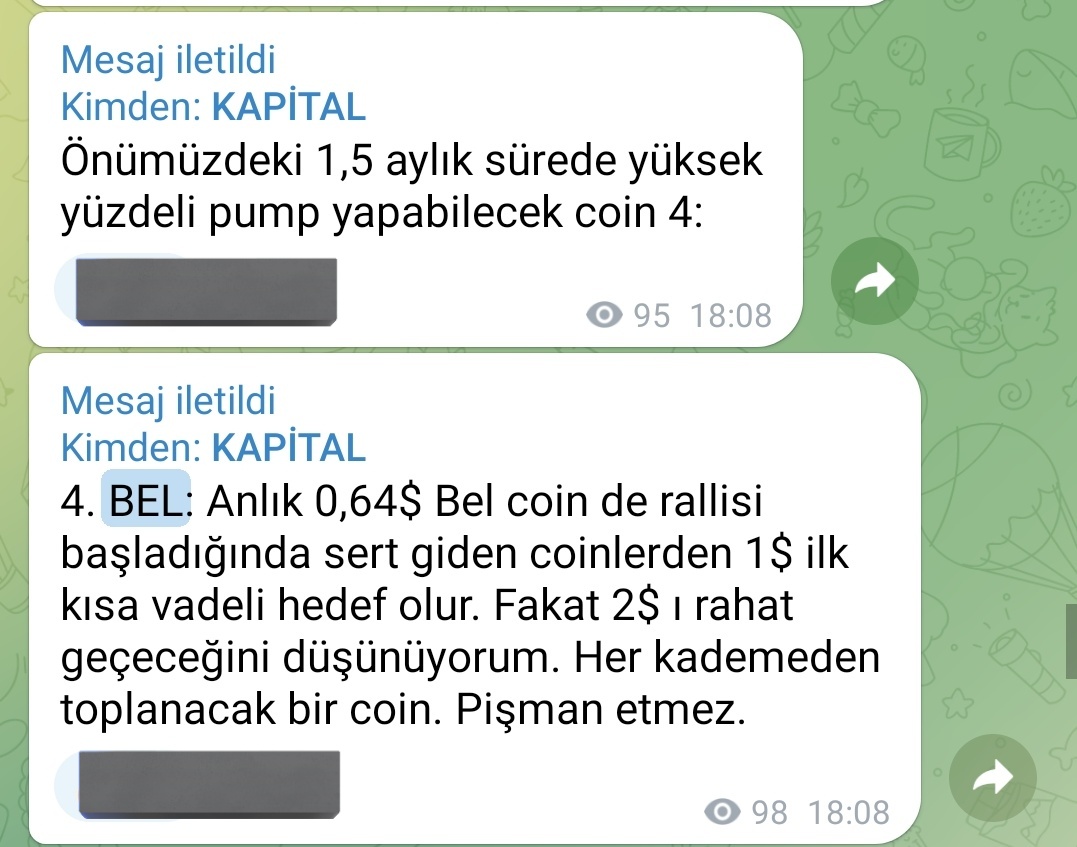 kriptoskapital's tweet image. İsaaaBELLLL ;) $bel #bel 17 Şubat analizi, 3 gün önce. Anlık bel 1$ sayalım. #altcoin