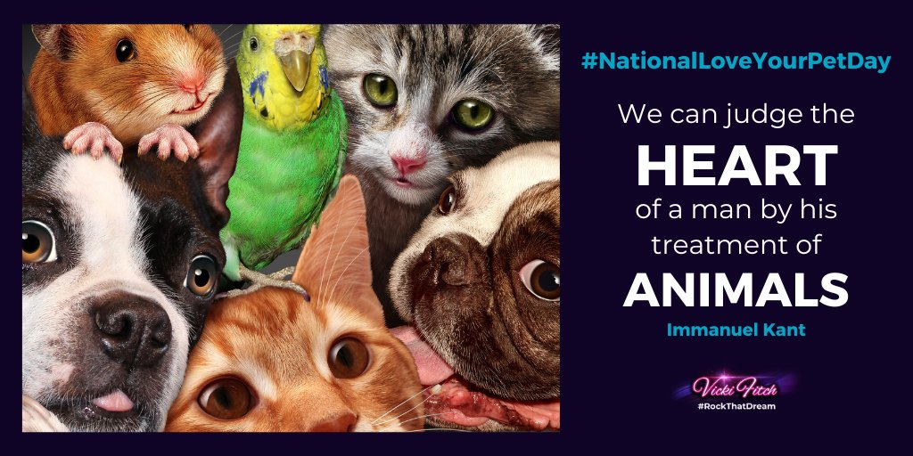 Today’s #NationalLoveYourPetDay! Show your pets how much you love and appreciate them by giving them their favorite treat and playing with them. Don’t forget to take photos throughout the day to capture your precious moments together.

Share your photos in this thread.
