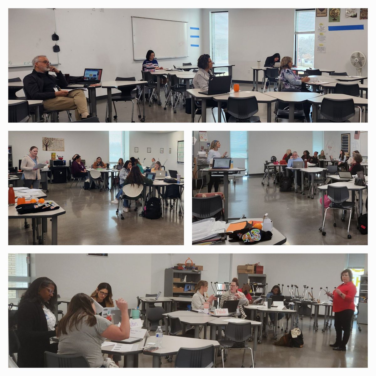 FWISDPLI's tweet photo. AM 🌞 FLEX Day Sessions from the Literacy and Multilingual Department @CRiversideHS are right on target 🎯! 

➡️Amplify ES
➡️Content Deepening Sessions MS/HS 
➡️ThinkCERCA/STAAR HS 

@FWISDT_L @jlm723 @SaraBeasFWISD @w3ndywoohoo @KatrenaBooth @salazar_brook @karlalester246 https://t.co/J5UN6sAY1a