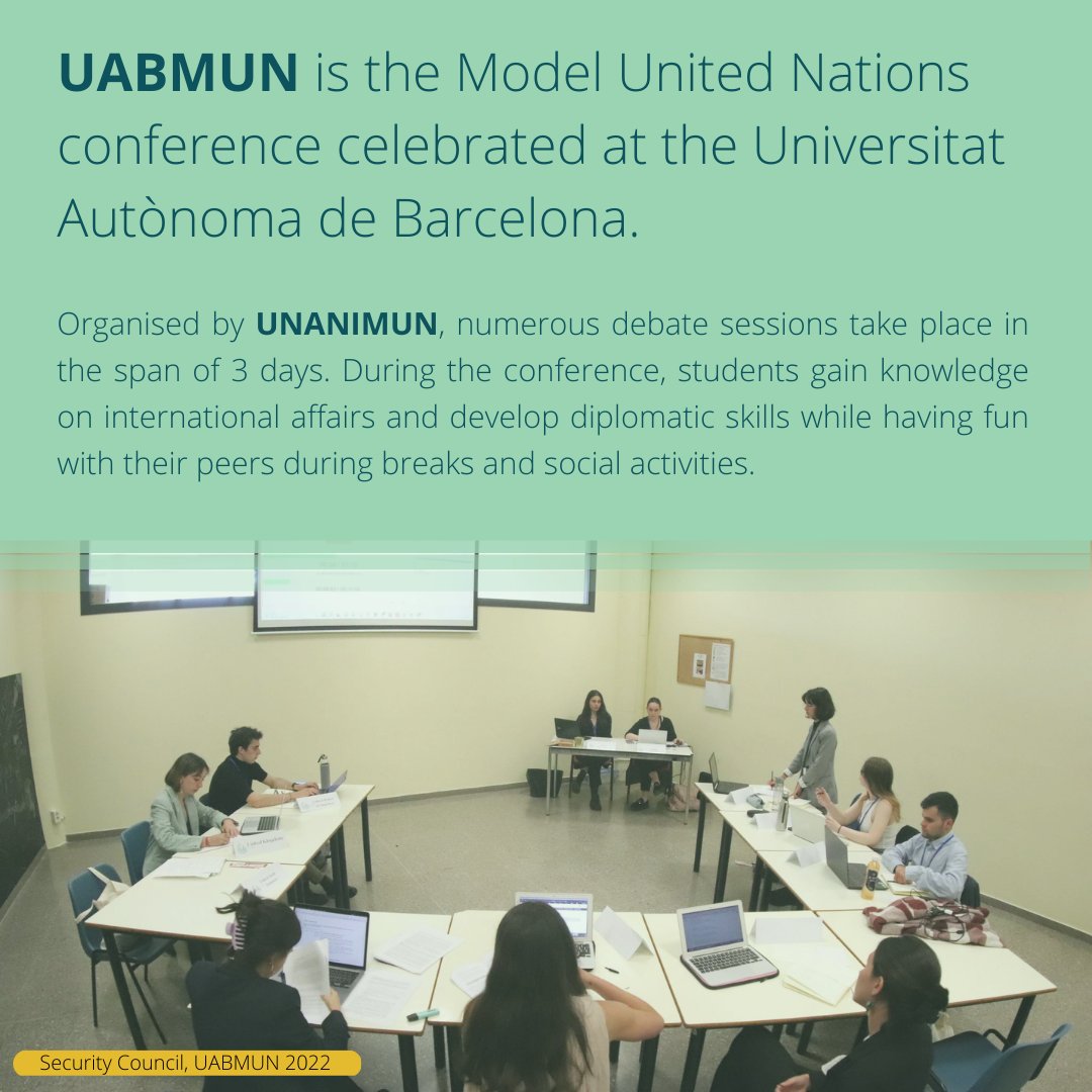 UNANIMUN's tweet photo. 🥳‼️UABMUN IS BACK!

You can apply through this link: https://t.co/Y9UlKt3dbQ https://t.co/GJmyHFShZx