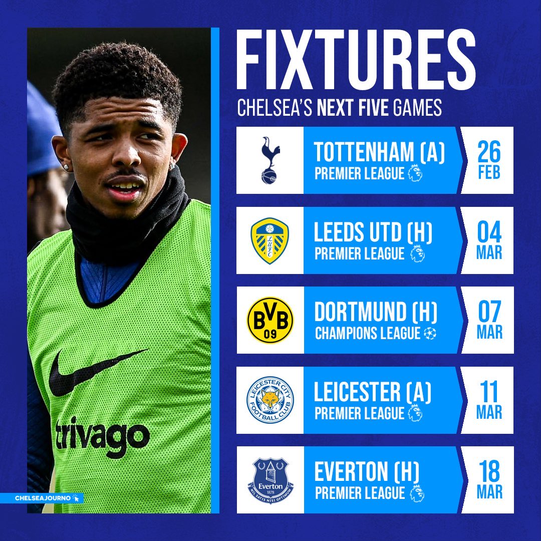 How many of the next 5 games will Chelsea win?