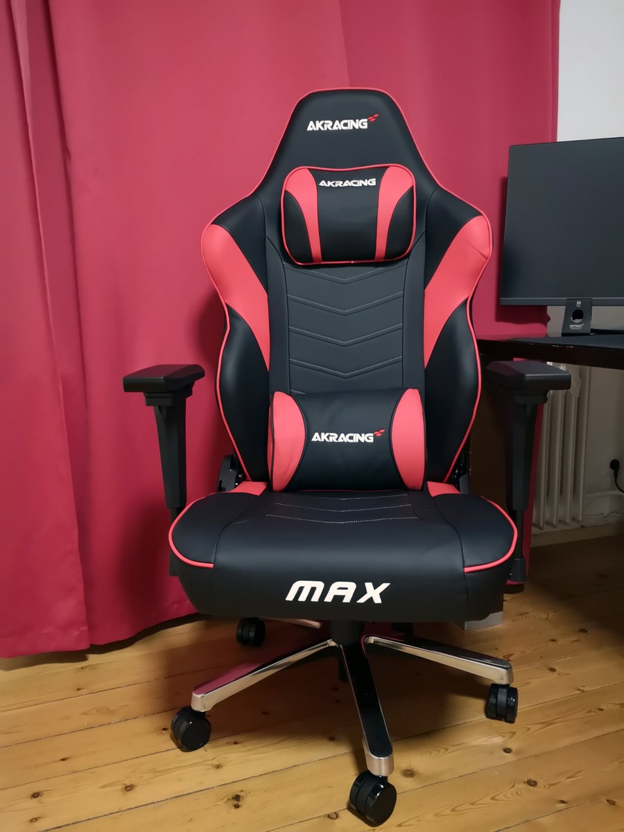 Trinoo_live's tweet photo. der perfekte Stuhl!
massiv, robust und unfassbar bequem! 

AKRacing Master Max

#acer #akracing #gaming #livestream #pc #pcmasterrace #rgb #setup #setupgamer #titanwolf #twitch #twitchstreamer #streamer #zentrale https://t.co/ST29xVkE6s
