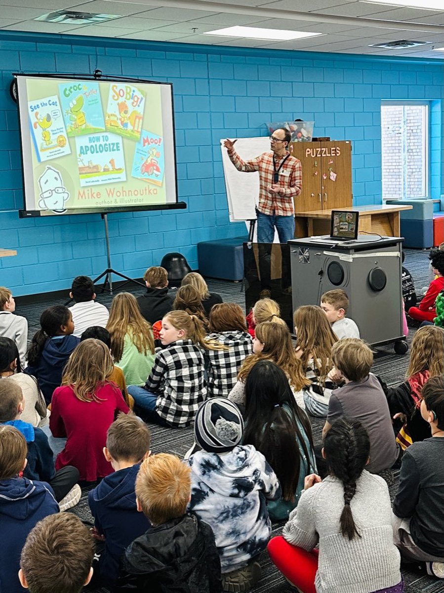 Thank you to the PTC for hosting an author visit for WW.