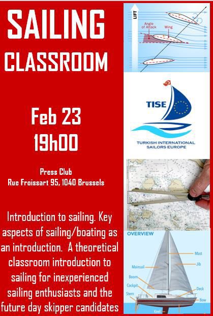 EliHadzhieva's tweet photo. Looking forward to seeing all sailing enthusiasts at our Sailing 101 lecture at 7pm on Thursday at the Press Club. No registration is needed for this open door event. https://t.co/5PSxM2ZUDl