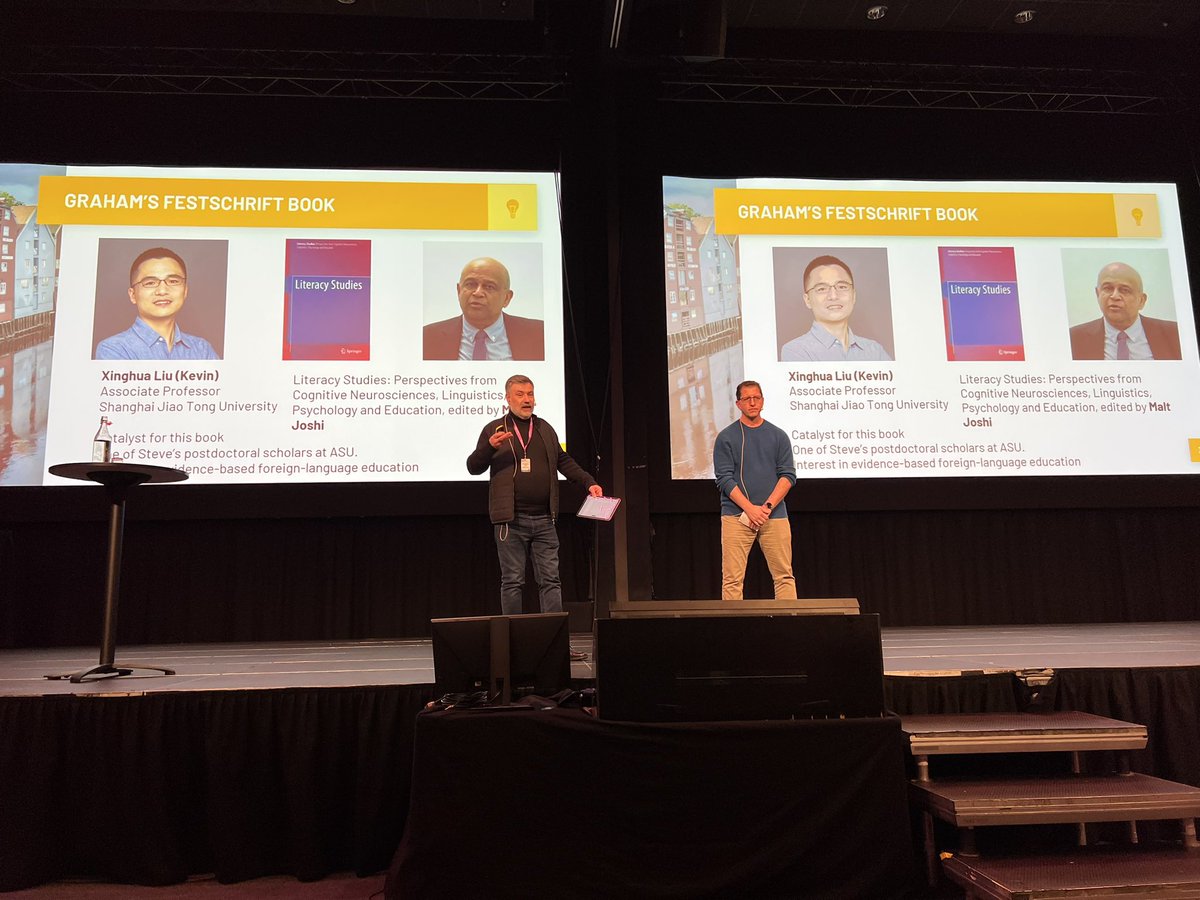 Honoring Dr. Steve Graham’s contributions to #writing research. #wrab2023