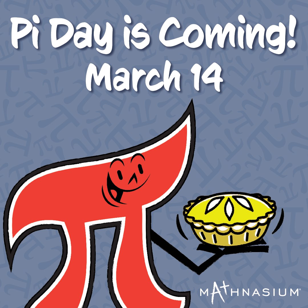 #PiDay, math’s biggest day of the year, is coming — and we’re having a #celebration! So contact us today to get all the details, and join us on March 14 for food, activities, rewards, and fun! 🥳🎉 #CLTM #PiDayParty

🌐 Mathnasium.com