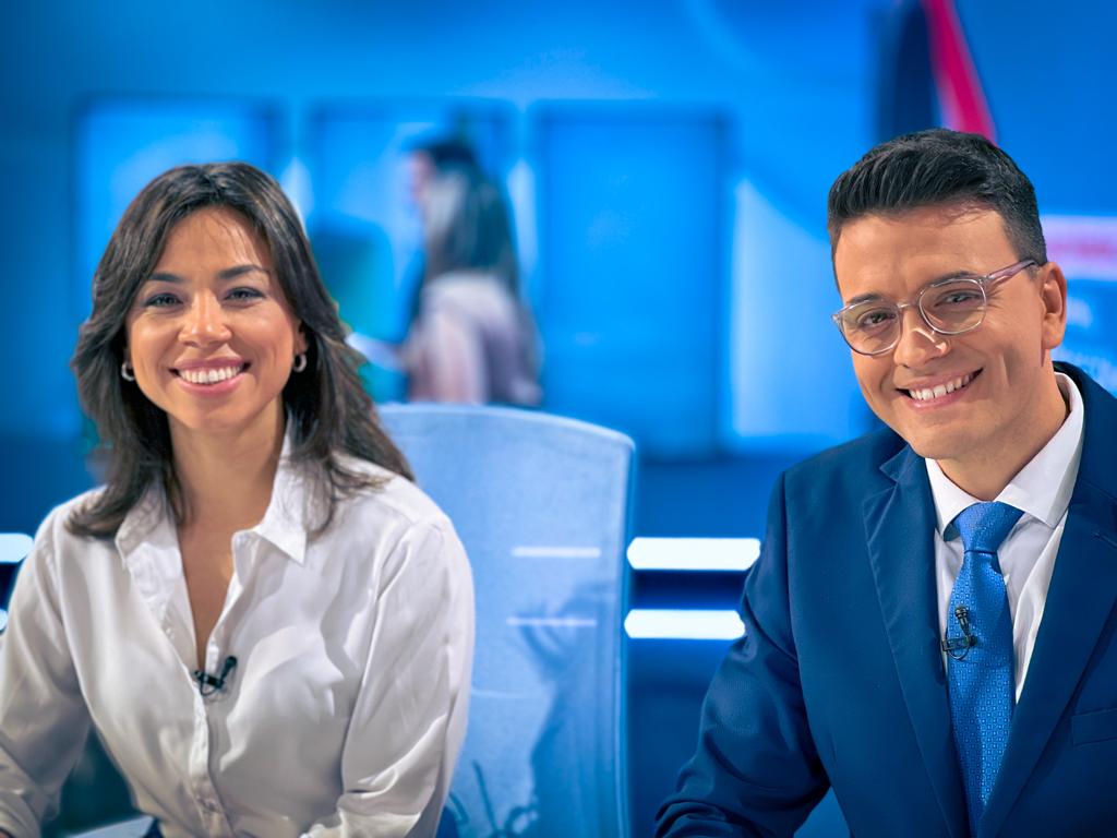 La dupla de los mediodías con su mejor sonrisa como siempre 🙌 ¿Estás prendido a #Teledía?