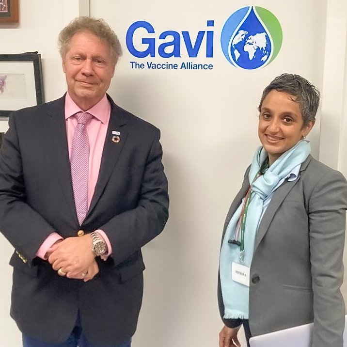 Great to catch up with <a href="/GaviSeth/">Seth Berkley</a> last week to talk about scaling data availability across <a href="/gavi/">Gavi, the Vaccine Alliance</a> countries and how Nexleaf can continue doing more to share our learnings. His bold leadership has brought awareness, and momentum toward ensuring countries own their data.