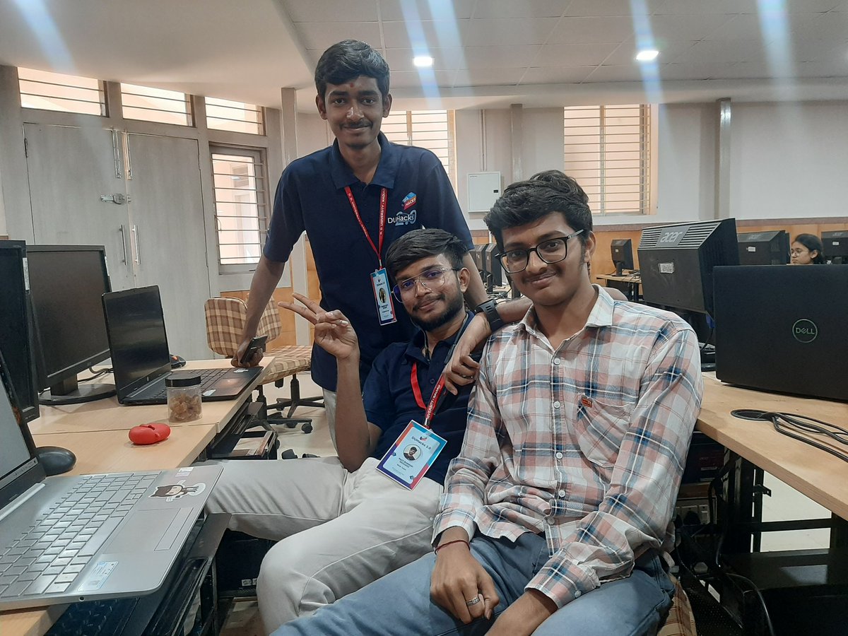 Bhalodiya1Rushi's tweet image. &quot;Had a blast at #DUHacks2.0! The organizers @VashishthPatel_ @_smit_05_ @R_Ayush777  and their team did an incredible job creating a supportive and innovative environment. Thank you for a memorable hackathon!&quot;