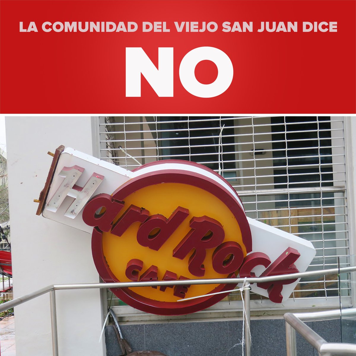 VSJprendio's tweet photo. LA COMUNIDAD DEL VIEJO SAN JUAN RESPONDE CON UN CONTUNDENTE NO 

al establecimiento de anunciado proyecto hotelero frente a los muelles de nuestra ciudad.

Desde razones tan genuinas como accesos viales planificados, tan cuestionables como favores políticos,

>>> https://t.co/bhuCo8W5c5