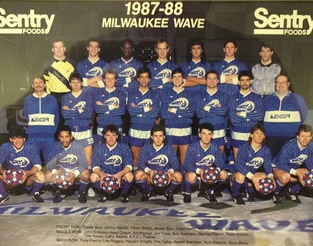 MKE_ProSoccer's tweet photo. Day 5⃣ of showcasing the stories of Black soccer players who have made significant contributions to the Milwaukee soccer scene.

Today's Focus: @marquettesoccer, @MilwaukeeWave, and @cedarburgGS's Hayden Knight

#BlackHistoryMonth https://t.co/r0Jegwiu1A