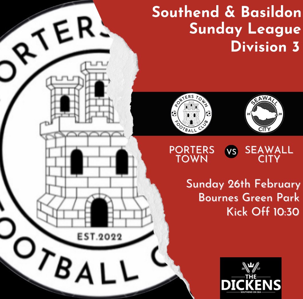 Next Match 
🆚 Seawall City