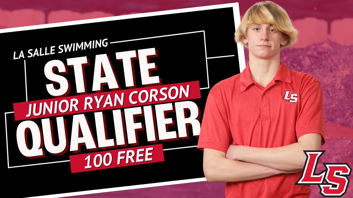 ‼️ STATE QUALIFIER ‼️

Congratulations to Junior Ryan Corson for punching his ticket to the State Meet in the 100 Free! Ryan had a time of 47.74 in the District Meet this past weekend.