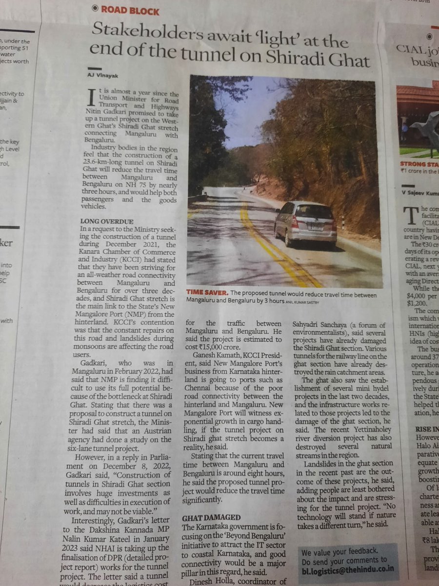 isaacvas's tweet photo. @nitin_gadkari Sir, We are one of the highest contributors to the exchequer and we are sad for all the promises unkept......3 decades for a suitable connectivity to the state capital is a long long wait! https://t.co/XdBrwsE09M