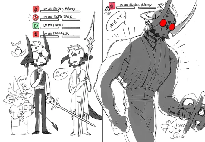 old meme but the best healers are those who allow this kind of unhinged dps behavior, this one goes out to you again ast lala from the twinning 