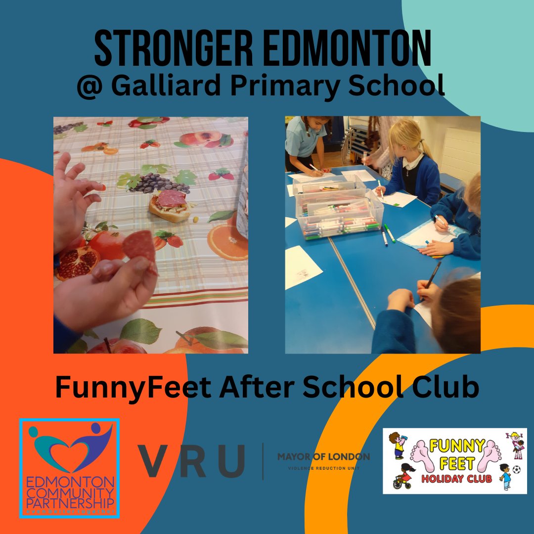 ECPtweeting's tweet photo. We recently visited Funny Feet Holiday Club at Galliard Primary School who are part of the Mayor of London's Stronger Edmonton project.
📌 Check out our website for more info on #StrongerEdmonton linked in our bio! https://t.co/LDHq8hkpC9
