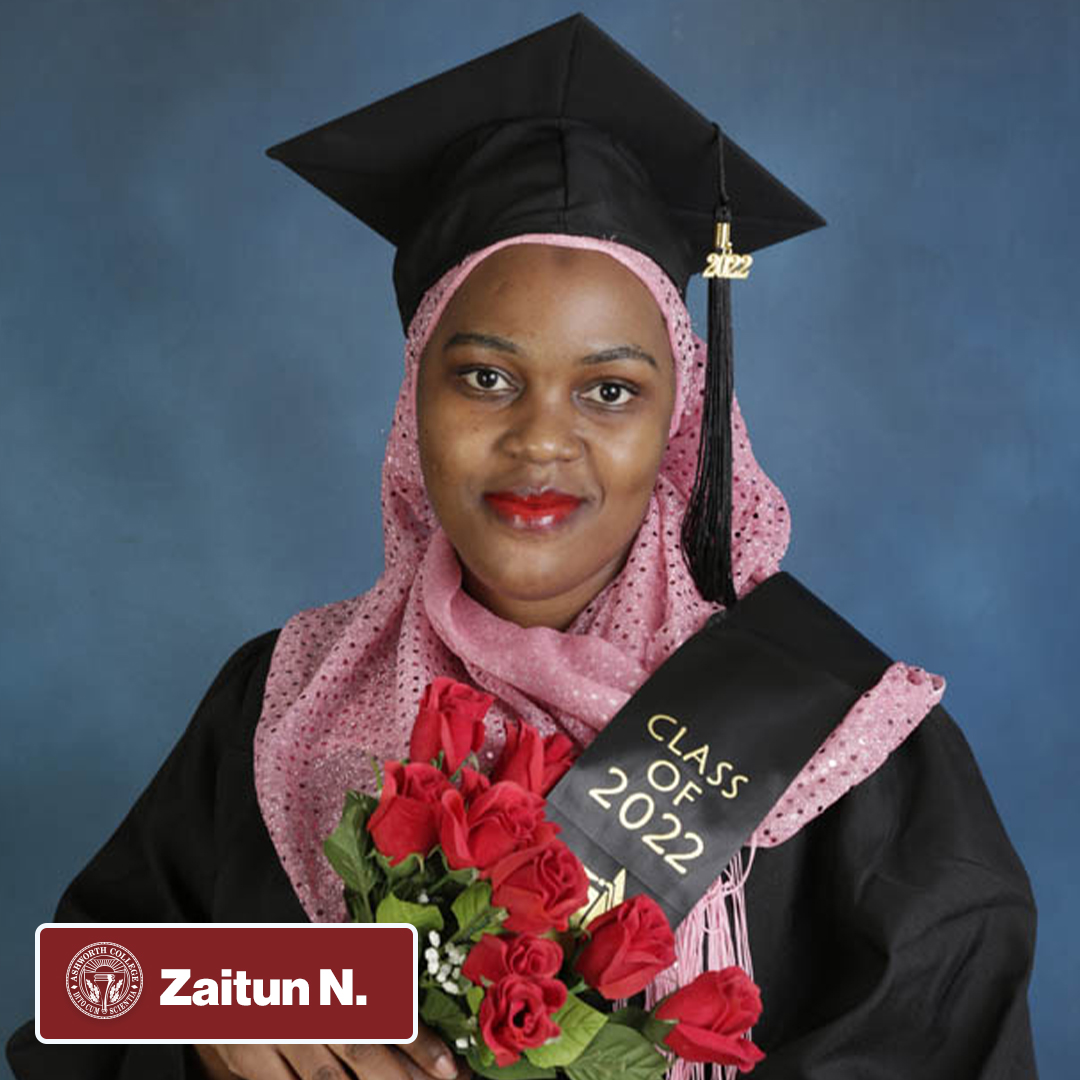 AshworthCollege's tweet photo. Zaitun N. earned her certification while parenting and she can now proudly say that after her maternity leave she can apply for that job she's always wanted. Congratulations, Zaitun!🎓 #AWachieve https://t.co/KrVi9zeDKY