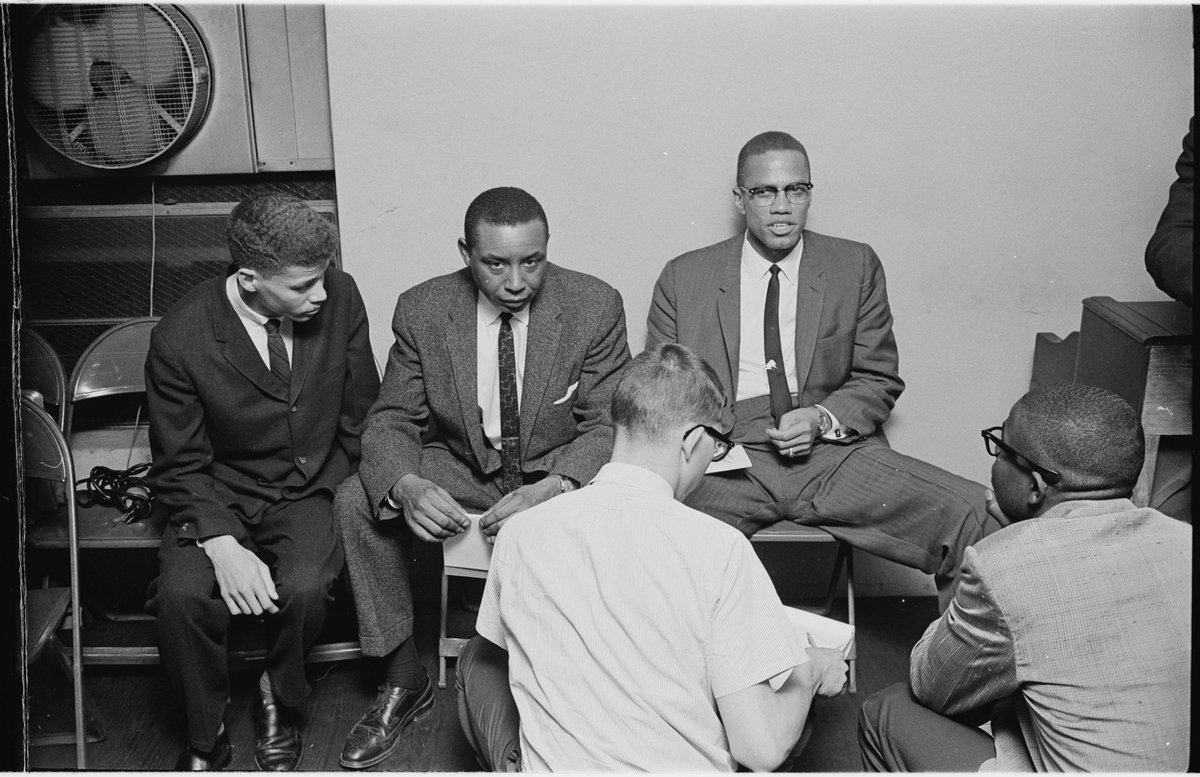 In 1963, Nation of Islam minister Malcolm X and attorney and civil rights leader Floyd B. McKissick met in NC to debate racial integration.
Learn more about this historic meeting on NC Miscellany.
go.unc.edu/1963
#BlackHistoryMonth
