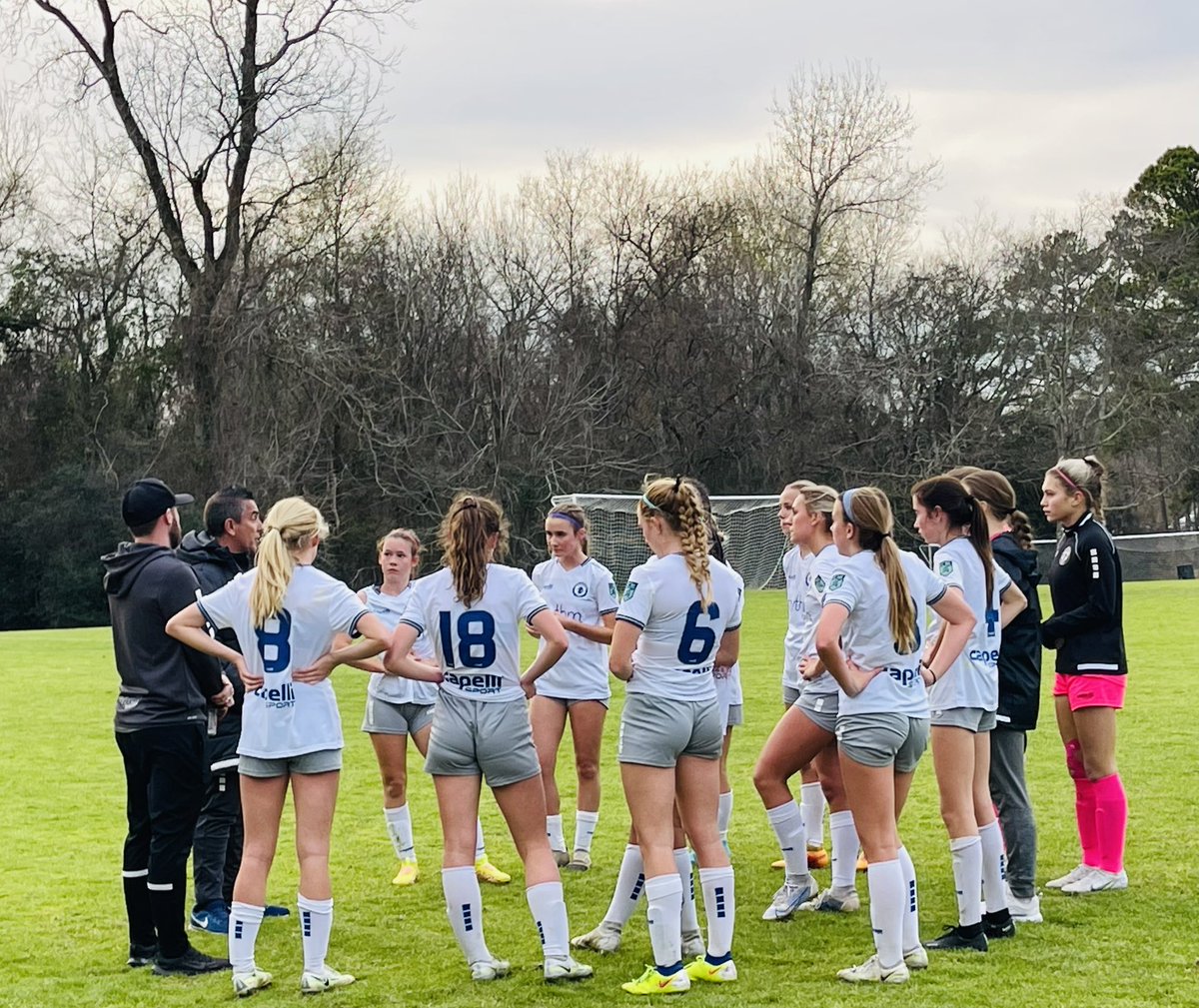 It’s Game Day on Day 3️⃣ of #ECNLHOU Come check us out 👀 on Field #2 at 2:50 pm at Meyer Park! 💙 #ahfcsoccer #ahfcfamily #ahfcpride