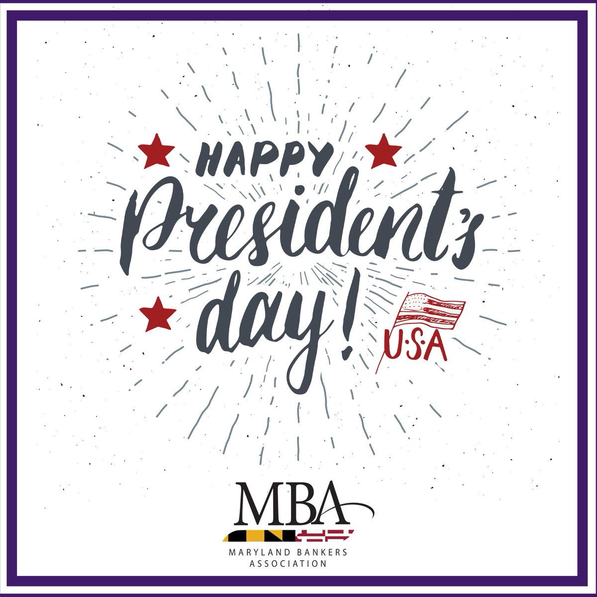 MBA celebrates the leaders who have helped guide our country to a brighter future. Have a happy Presidents Day! 

#presidentsday #history #mba #banking