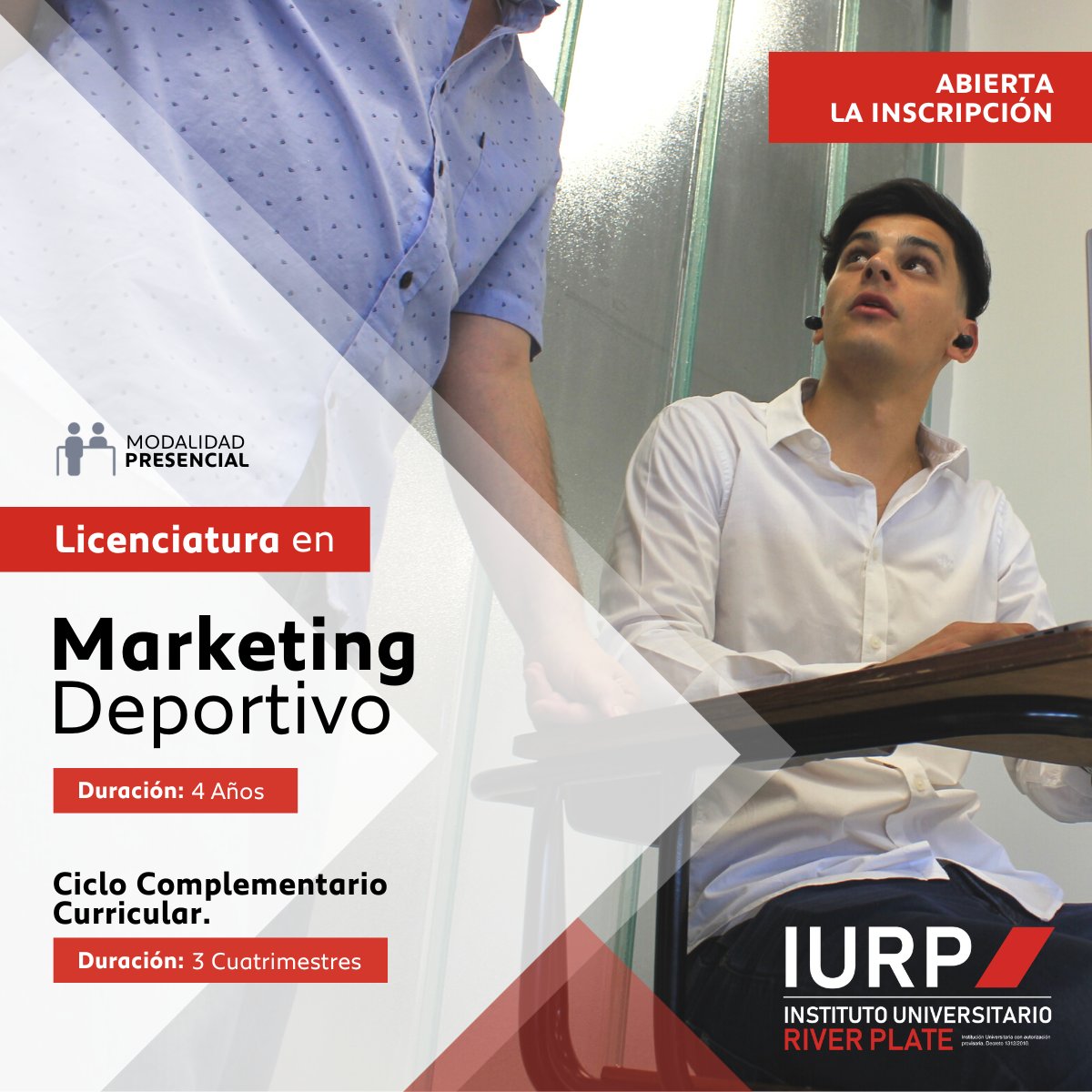 IURPoficial's tweet photo. Conocé, dominá y aportá valor en la gestión de marcas deportivas, instituciones, equipos e, incluso, deportistas. Fórmate con los profesionales líderes en las tendencias y herramientas más utilizadas a nivel global en el Marketing Deportivo.
#iurp #RiverPlate #EduCARP https://t.co/tBzi83kDIK