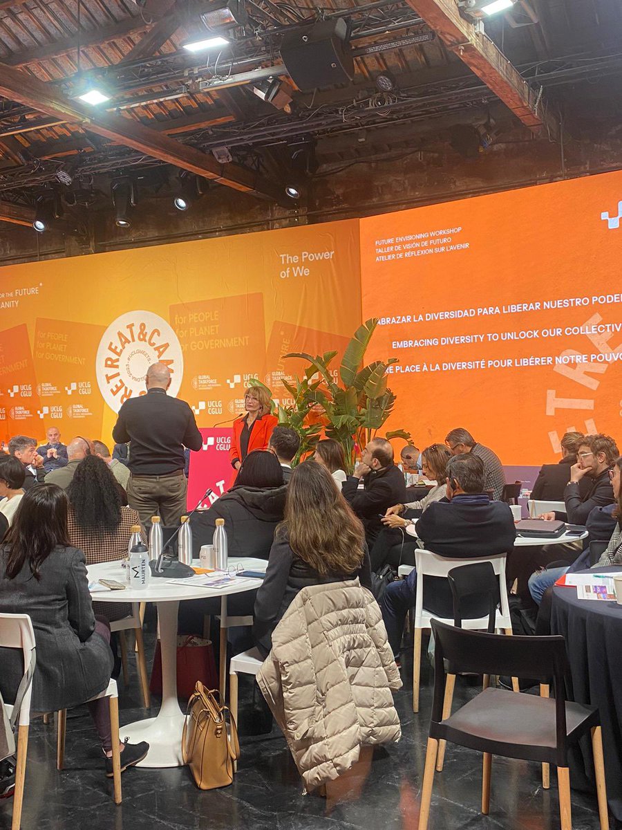 “In some cities in Turkey, the municipal building does not exist any more.”

Yet, the Turkish association of municipalities highlights the effective & quick response of local governments to disasters.

✊ WE cities are at the centre of caring for people. #UCLGmeets 
#Local4Action