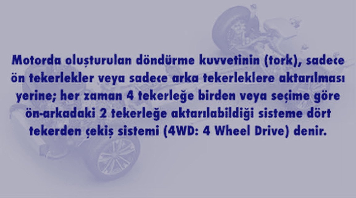 Bu sistem, üstün yol tutuş kabiliyeti ve ağır yol koşullarında sürücüye kolaylık sağlarken, yüksek yakıt tüketimi ve servis maliyetleri ile dezavantaj sağlamaktadır. 

#awd #fourwheeldrive #quattro #xdrive #4matic