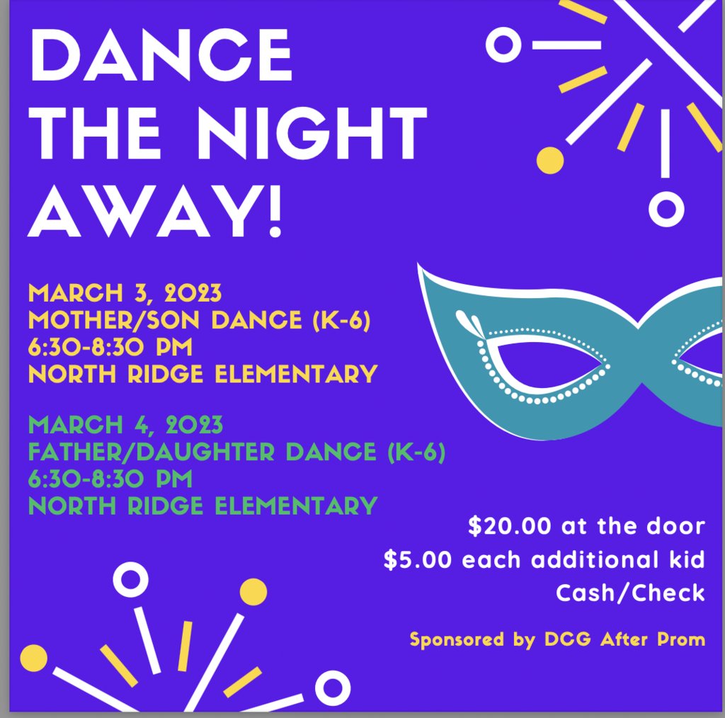 DCGMS's tweet photo. Here is some information from DC-G After Prom Committee. https://t.co/GtjDon298z