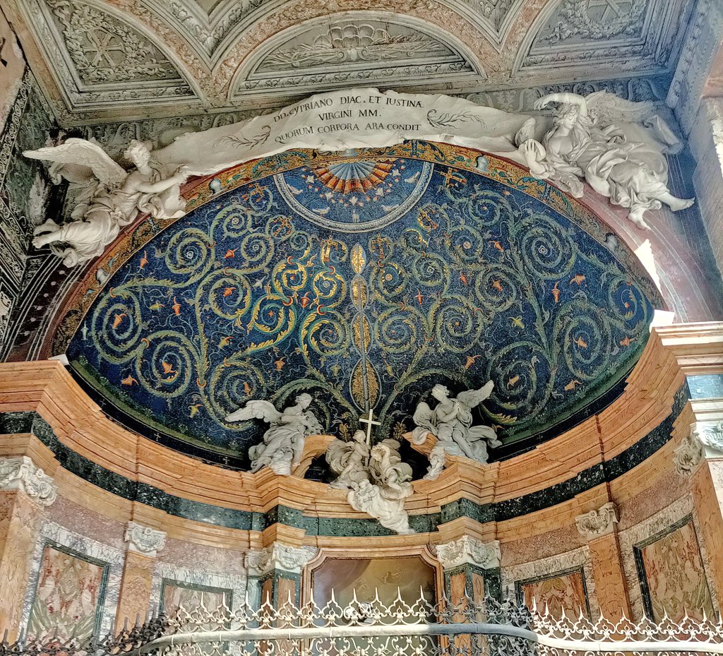 zendainrome's tweet photo. The 5th-century #mosaic in the historic vestibule of the baptistery at the Basilica of St. John Lateran in #Rome has been recently restored and reopened to the public.
Here some pictures I took this morning 📸

#MosaicMonday 
#churchesofRome
#opussectile https://t.co/oEurMgTJfC