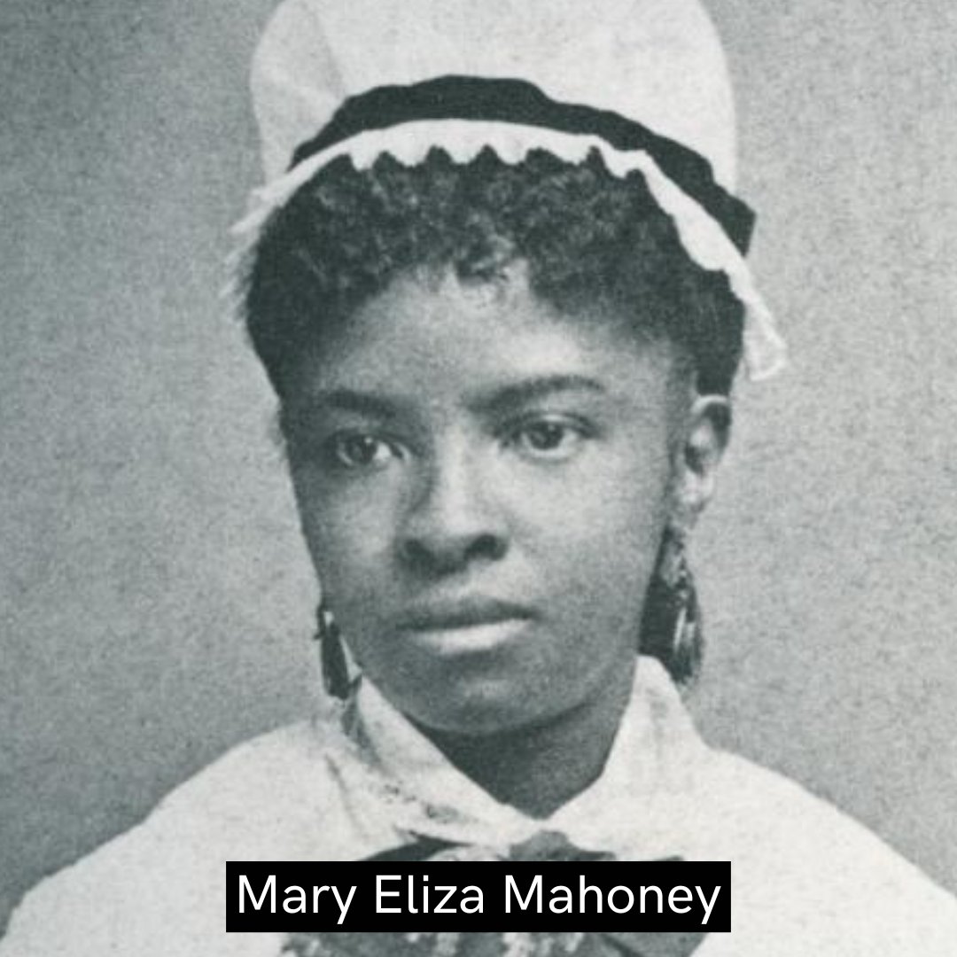 Mary Eliza Mahoney was the first licensed African American nurse in the United States. #BlackHistoryMonth #BlackWomenInHistory #MaryMahoney