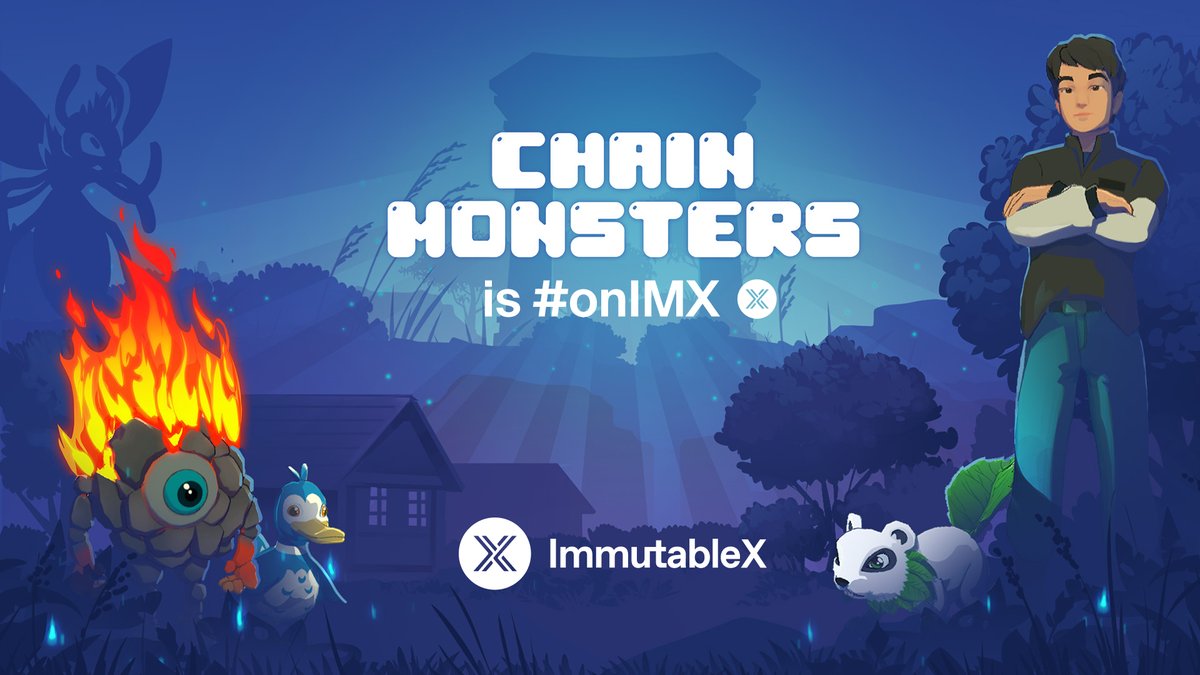 Immutable (@immutable) on Twitter photo Welcome <a href="/ChainMonsters/">Chainmonsters</a> to the IMX family!
They are launching on the <a href="/EpicGames/">Epic Games Store</a> Store making it one of the FIRST games on the platform that utilize web3 technology to be showcased to web2 gamers. They have raised $1.5M+ for their game to be built #onIMX Welcome <a href="/ChainMonsters/">Chainmonsters</a> to the IMX family!
They are launching on the <a href="/EpicGames/">Epic Games Store</a> Store making it one of the FIRST games on the platform that utilize web3 technology to be showcased to web2 gamers. They have raised $1.5M+ for their game to be built #onIMX