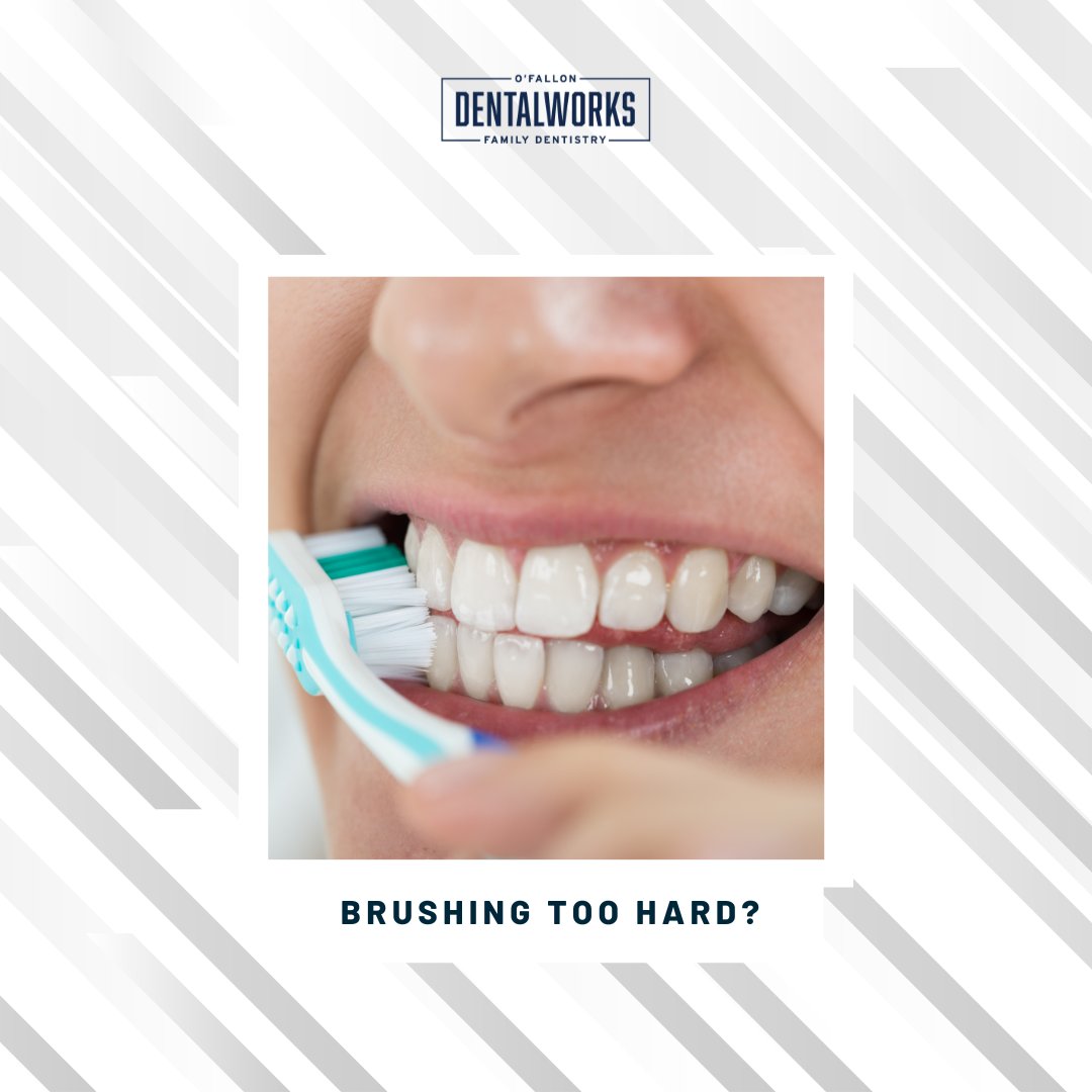 OFallon_Dental's tweet image. 🪥 If your gums are sore and you’re seeing blood when you brush, you might be brushing your teeth too hard.

#OverBrushing #BleedingGums