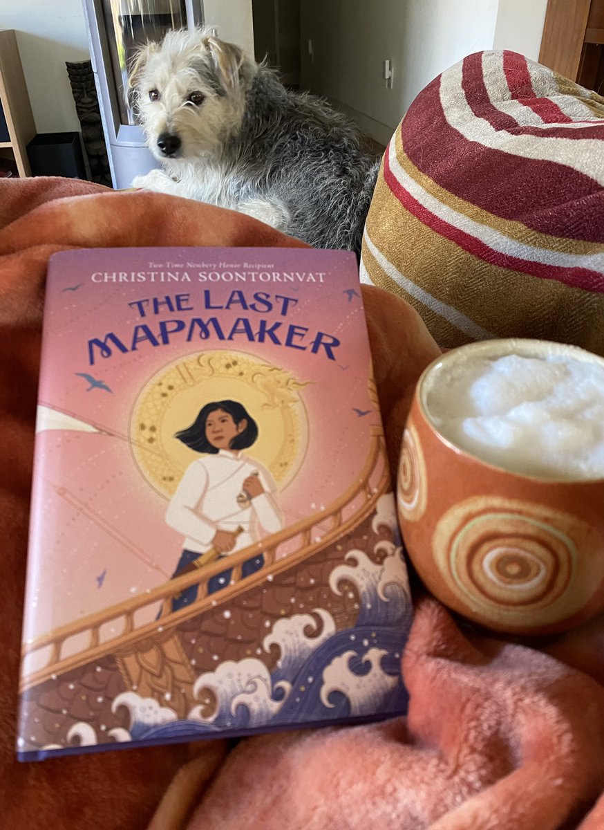 lori_huntsman's tweet photo. Oh the joy of a long weekend! Ready to #read and #wakeupslow before I attempt to catch up on school work. Enjoying every minute! Our dogs are happy we have the day off of school too.
#TEACHers #books #coffee #dogsoftwitter #PresidentsDay #TheLastMapmaker https://t.co/hx0kXgWik9