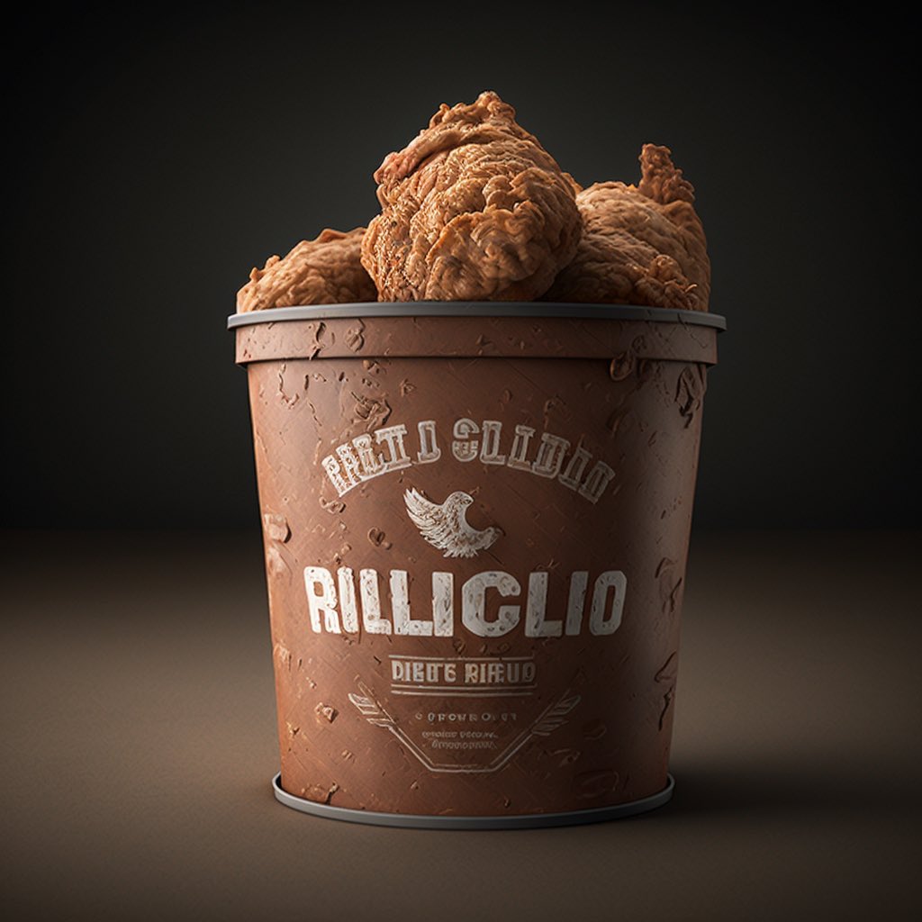 Magicworkinc's tweet photo. Tantalizing packaging design as irresistible as the juicy, crispy goodness inside!
Powered by AI.
_
#Ai #artificialintelligence #aiimages #mockup #packaging #magicwork #magicworktechnologies https://t.co/gAVFwnNpxn