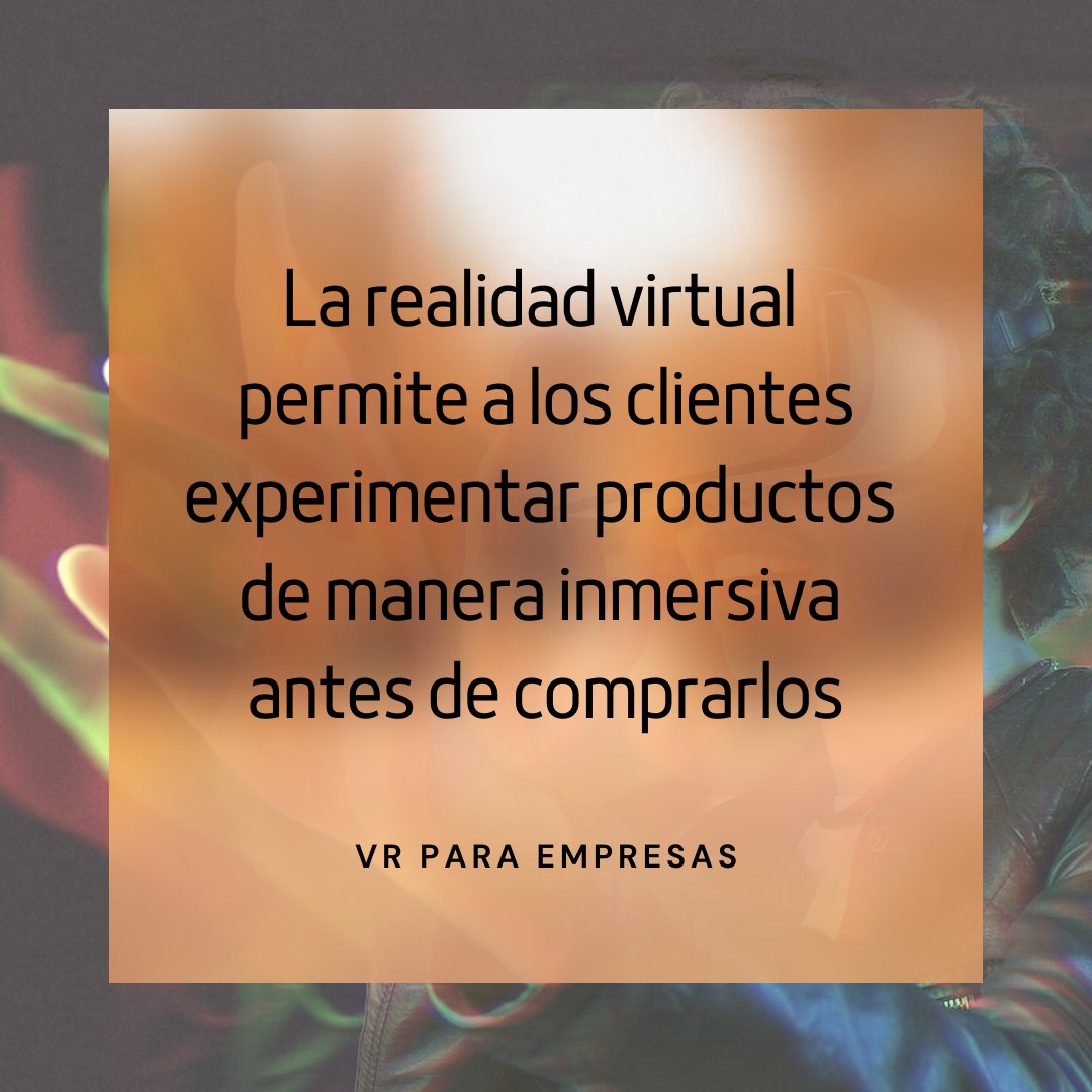 ComunicarSenior's tweet photo. Las pequeñas empresas pueden utilizar la realidad virtual para aumentar su productividad y el desarrollo de nuevos productos. 
Hablamos de estos temas en los #brandedpodcat de @ComunicarSenior 
#realidadvirtual #realidadaumentada #realidadmixta #metaversoparaempresas https://t.co/SbQqJ2Umbm
