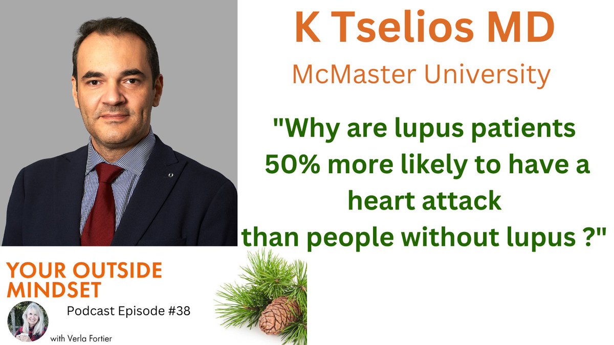 Listen to my podcast conversation lnkd.in/gWnG89ha
here with Konstantinos who started his research at the Toronto Lupus Clinic, now he is starting a Lupus Clinic and Biobank in Hamilton with Lupus Ontario, Hamilton Health Sciences, and McMaster University Medicine.