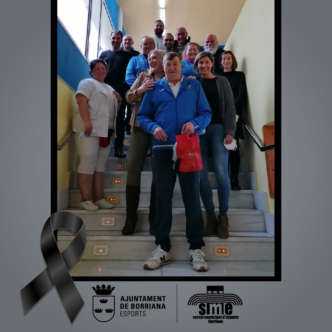 Des del SME de Borriana, volem donar el nostre més profund condol a la família i amics de Miguel Montoya Requena. Una excel·lent persona i un magnífic company de treball sempre disposat a ajudar en tot i que sempre aconseguia traure un somriure.
DEP