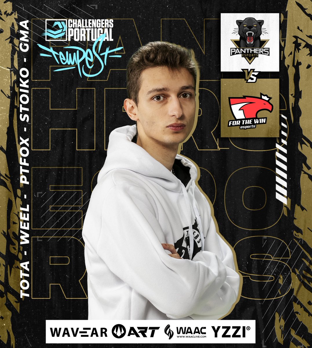 Vamos realizar a última partida da competição <a href="/valleague_pt/">VALORANT Challengers Portugal: Tempest</a>🌊frente a equipa <a href="/ftwesports/">FTW | For The Win Esports</a> 🔥

O jogo vai iniciar as 23 horas no canal:
👉twitch.tv/valleague_pt

#gopanthers #VALTempest