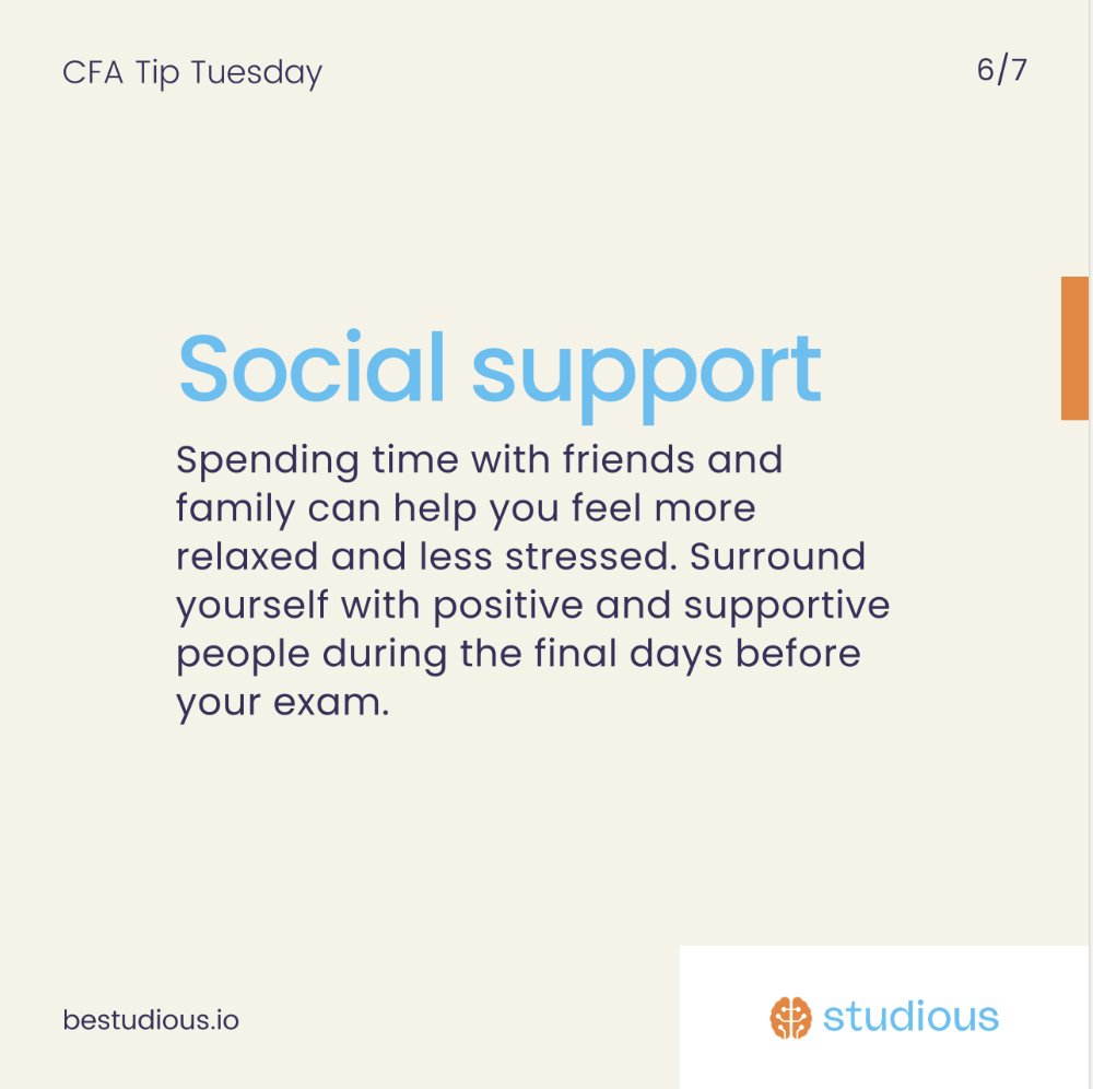 bestudious_io's tweet photo. Don't forget about spending time with those who support you the most.

Balancing studying and work with a healthy social life can immediately reduce stress levels and remind you of what matters most. 🫂 https://t.co/y093D4guSa