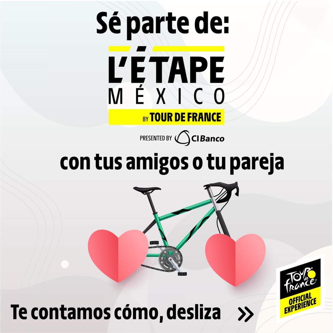 VictorCastroCos's tweet photo. Amigas y amigos, les comparto que este año regresa la competencia L’Etape La Paz, evento que permite a las y los aficionados al mundo del ciclismo a vivir la experiencia de la máxima Gala Francesa. Pronto daremos la bienvenida a más de 1,300 competidores 

1/2 https://t.co/AuBuYcUeuN