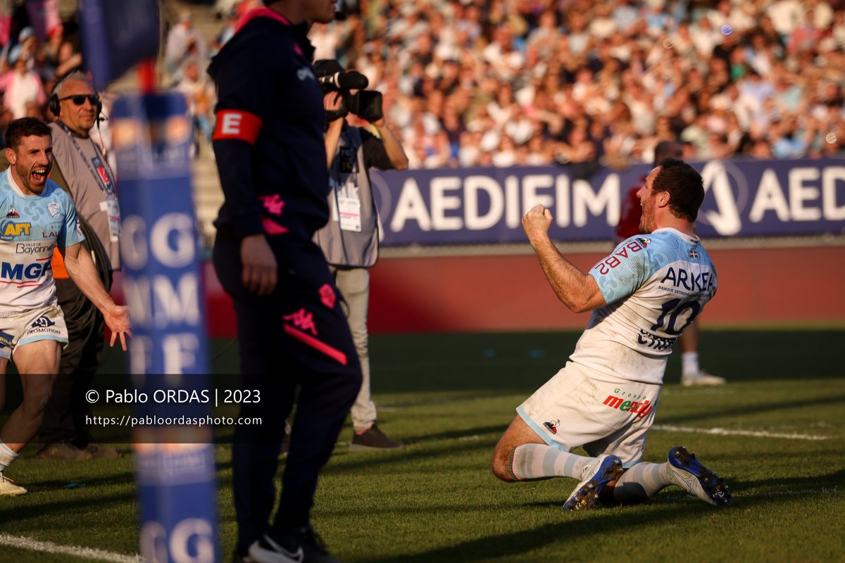 Pablordas's tweet photo. Retour en images sur la victoire de l’Aviron bayonnais face au Stade français Paris, samedi après-midi, 29-26.

© https://t.co/HBuFlr9Z9L https://t.co/cv3C7uT4NT