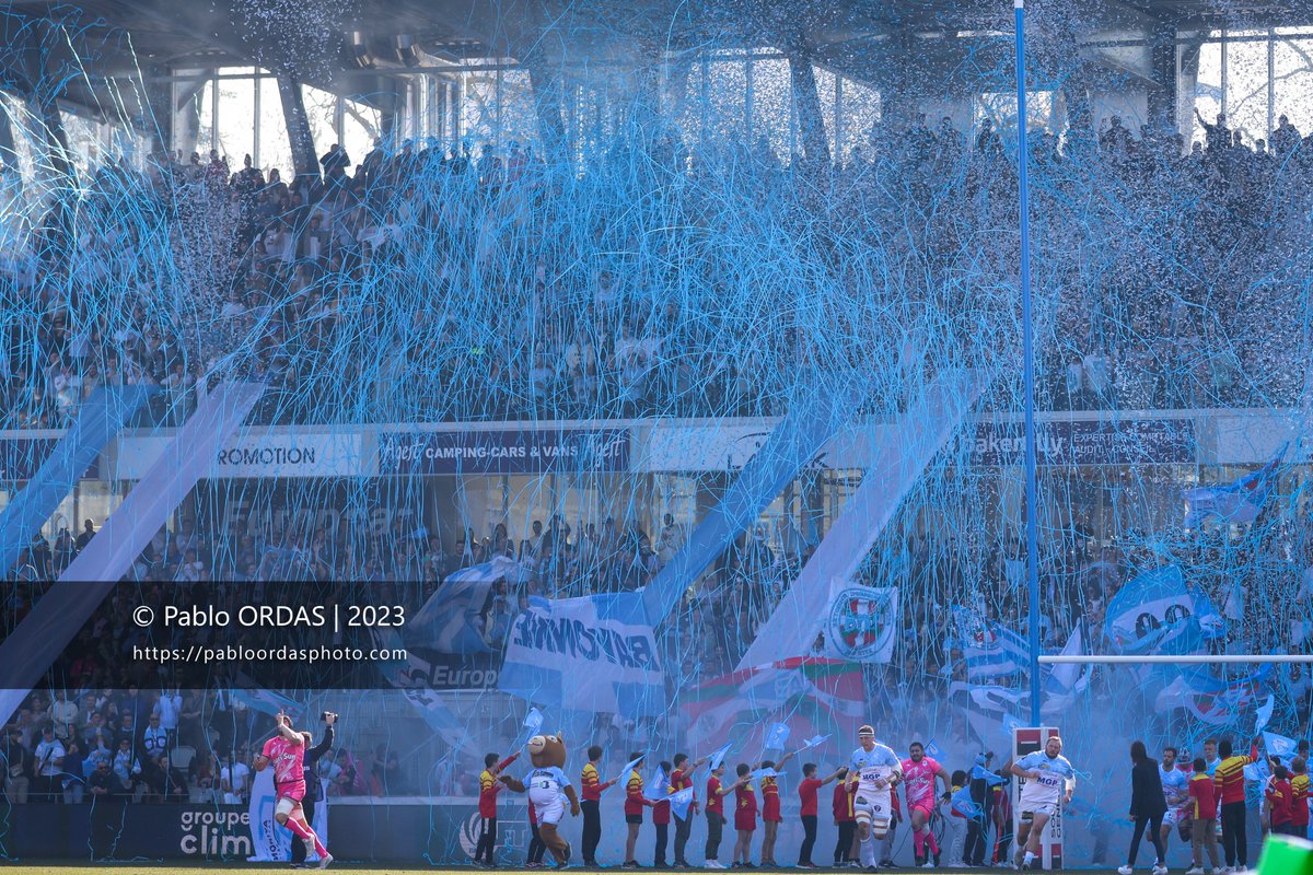 Pablordas's tweet photo. Retour en images sur la victoire de l’Aviron bayonnais face au Stade français Paris, samedi après-midi, 29-26.

© https://t.co/HBuFlr9Z9L https://t.co/cv3C7uT4NT