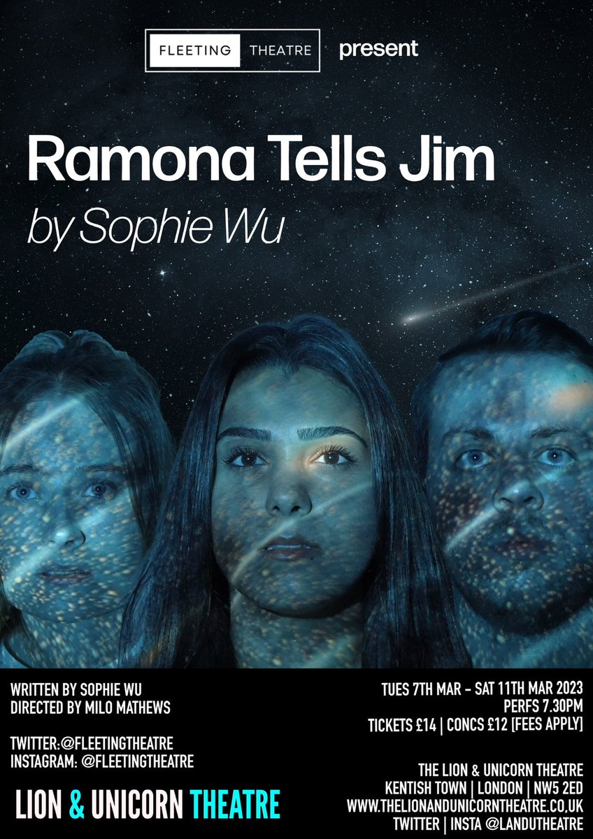 ONLY TWO WEEKS TO GO.

Link to tickets 🎟️ app.lineupnow.com/event/ramona-t… 

#london #pubtheatre #ramonatellsjim