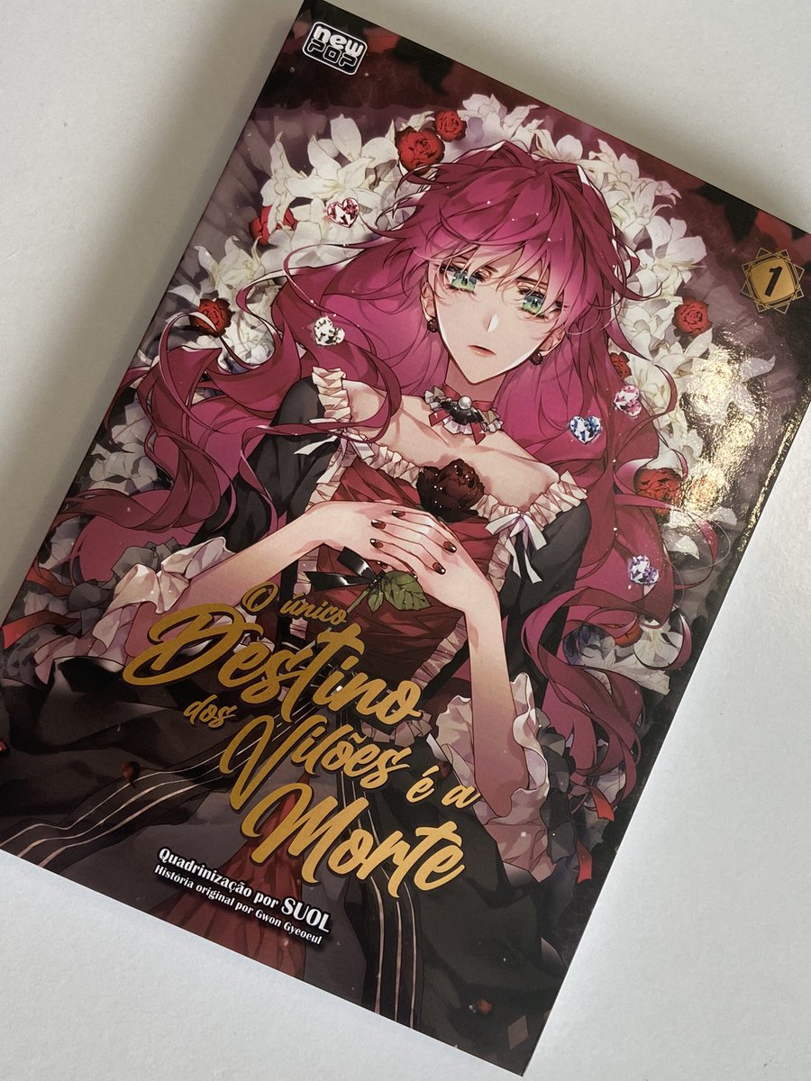 dedeKISSchan's tweet photo. Finalmente chegou a edição física que comprei na pré venda ! ❤︎

Creio que a 1 edição vai até o capítulo 18. A impressão e qualidade estão impecáveis, não tenho o que reclamar! @editoranewpop  

#deathistheonlyendingforthevillainess #villainsaredestinedtodie https://t.co/3HHmAMBHUe
