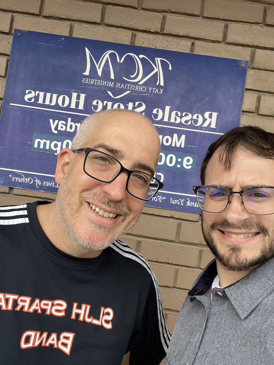 Your SLJH Band Directors are Celebrating Izu at KCM @spartan_speak #izusmiles #katyisd #katyisdfinearts <a href="/TXCoolPrinc/">Kristin Harper</a>