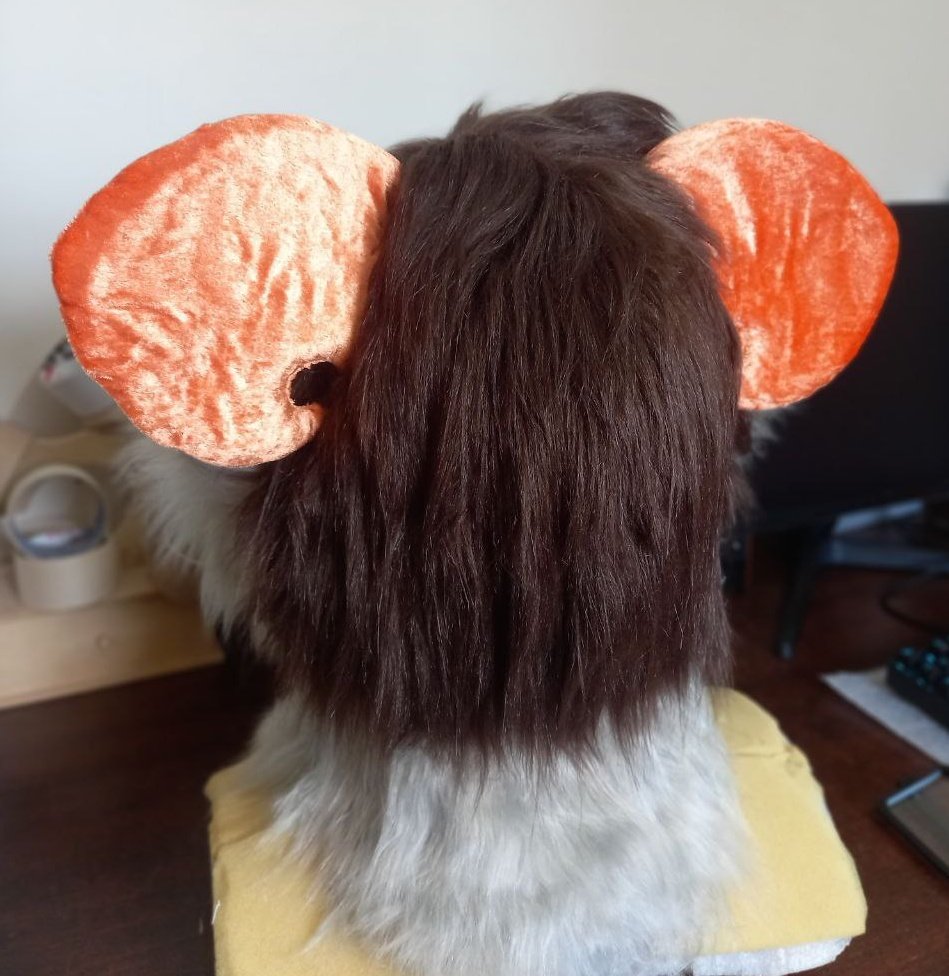 ChainaSilverfox's tweet image. Fursuit minipartial (with arms) for @pepperpkmon1
[Commission of fursuit n° 20]
This fursuit includes my first collaboration! Thank you @firuntsie for the glasses and expanders your work is very beautiful!