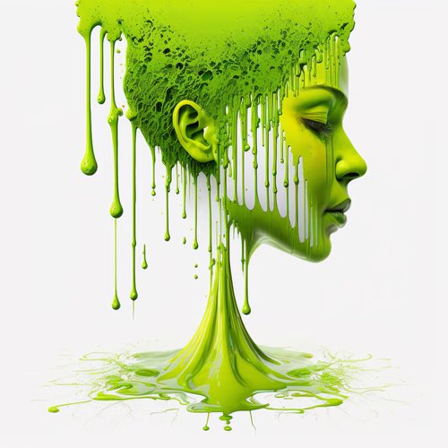 Bought this beautiful piece called ‘Green Decay’.  Well thought out art and the light green works ! Thank you !  #NFT #nftart #NFTCommmunity #NFTartist #cryptoartist <a href="/anymatnft/">Alina</a>